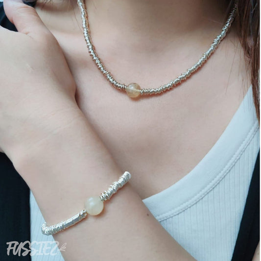 925頸鏈/手鏈 Sliver Nacklace Bracelet NL9 / BS1