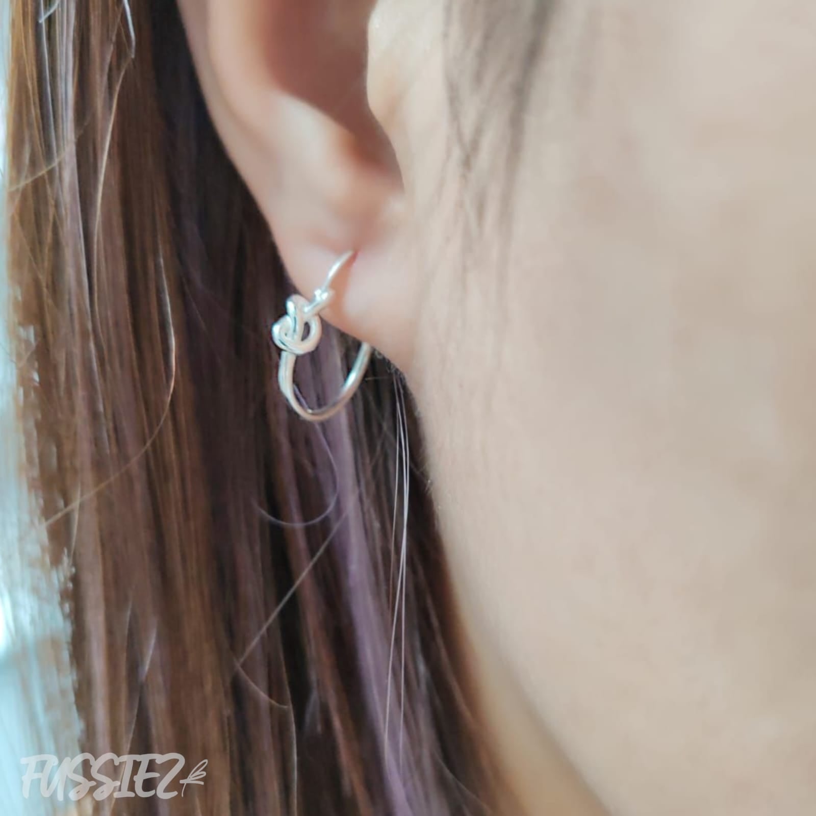925耳圈 Sliver Earring ER3